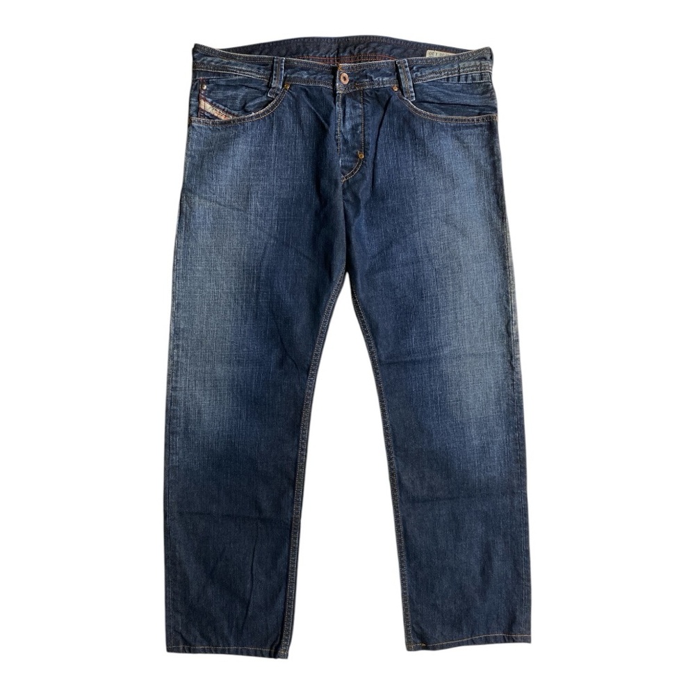 Men’s DIESEL Slammer Lion Etched Jeans